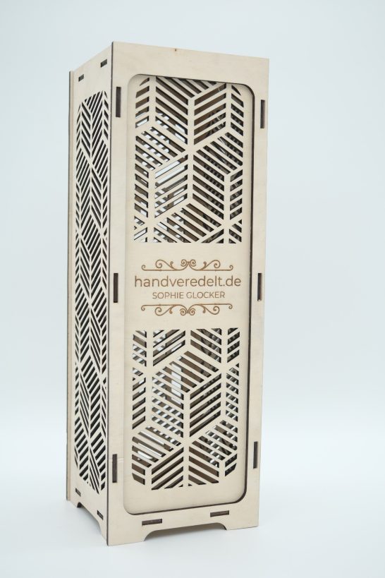 Wein­-Geschenkebox - Würfel