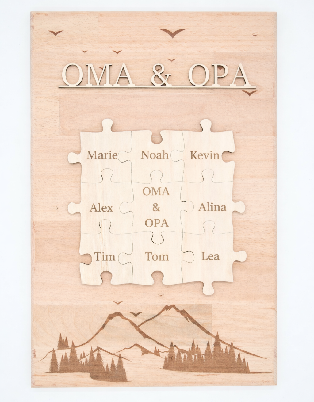 Familien Puzzle - Stammbaum Familien Puzzle - Stammbaum