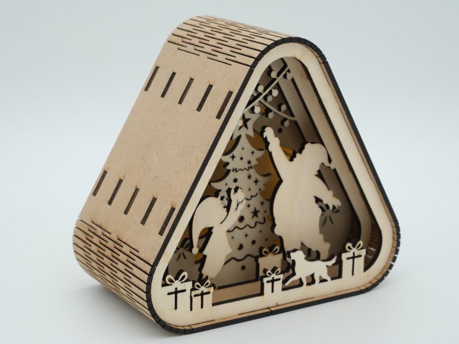 Weihnachtslampe - 5 Lagig Weihnachtslampe - 5 Lagig