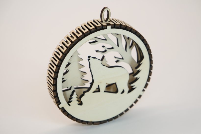 Ornament - Bär im Wald